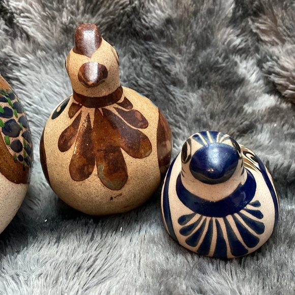 3 Vintage Mexican Tonala Birds
Pottery stoneware - Picture 6 of 16